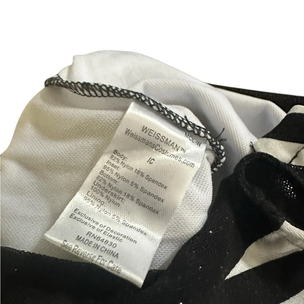 Weissman Black and White Costume